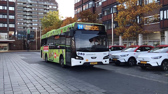 Foto van CXX VDL Citea LLE-99 Electric 7655 Midibus door Rotterdamseovspotter