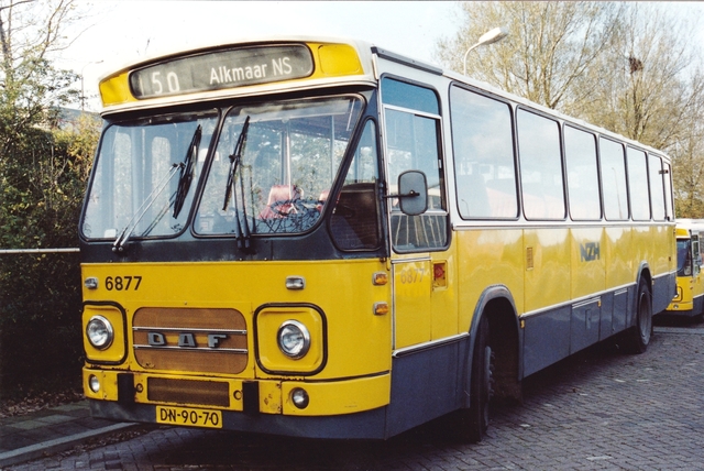 Foto van NZH DAF MB200 6877 Standaardbus door wyke2207