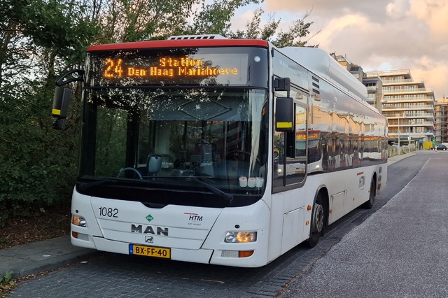 Foto van HTM MAN Lion's City CNG 1082 Standaardbus door dmulder070