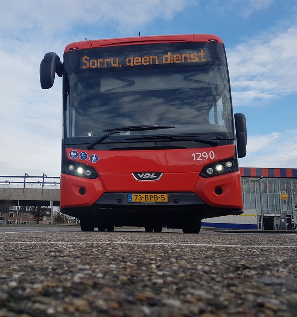 Foto van RET VDL Citea SLE-120 Hybrid 1290 Standaardbus door MetrospotterRotterdam