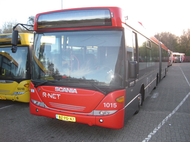 Foto van EBS Scania OmniLink G 1015 Gelede bus door LeoG
