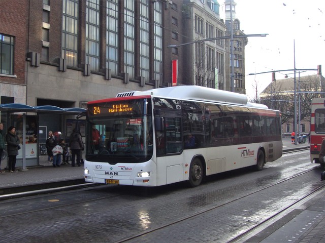 Foto van HTM MAN Lion's City CNG 1072 Standaardbus door Lijn45