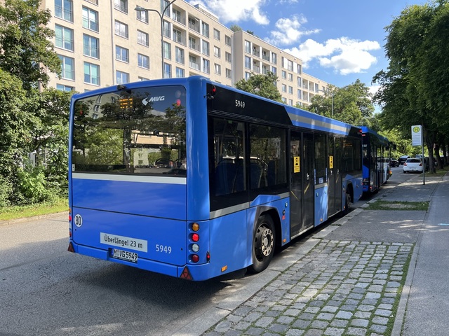 Foto van MVG Hess O2897 5949 Standaardbus door Stadsbus