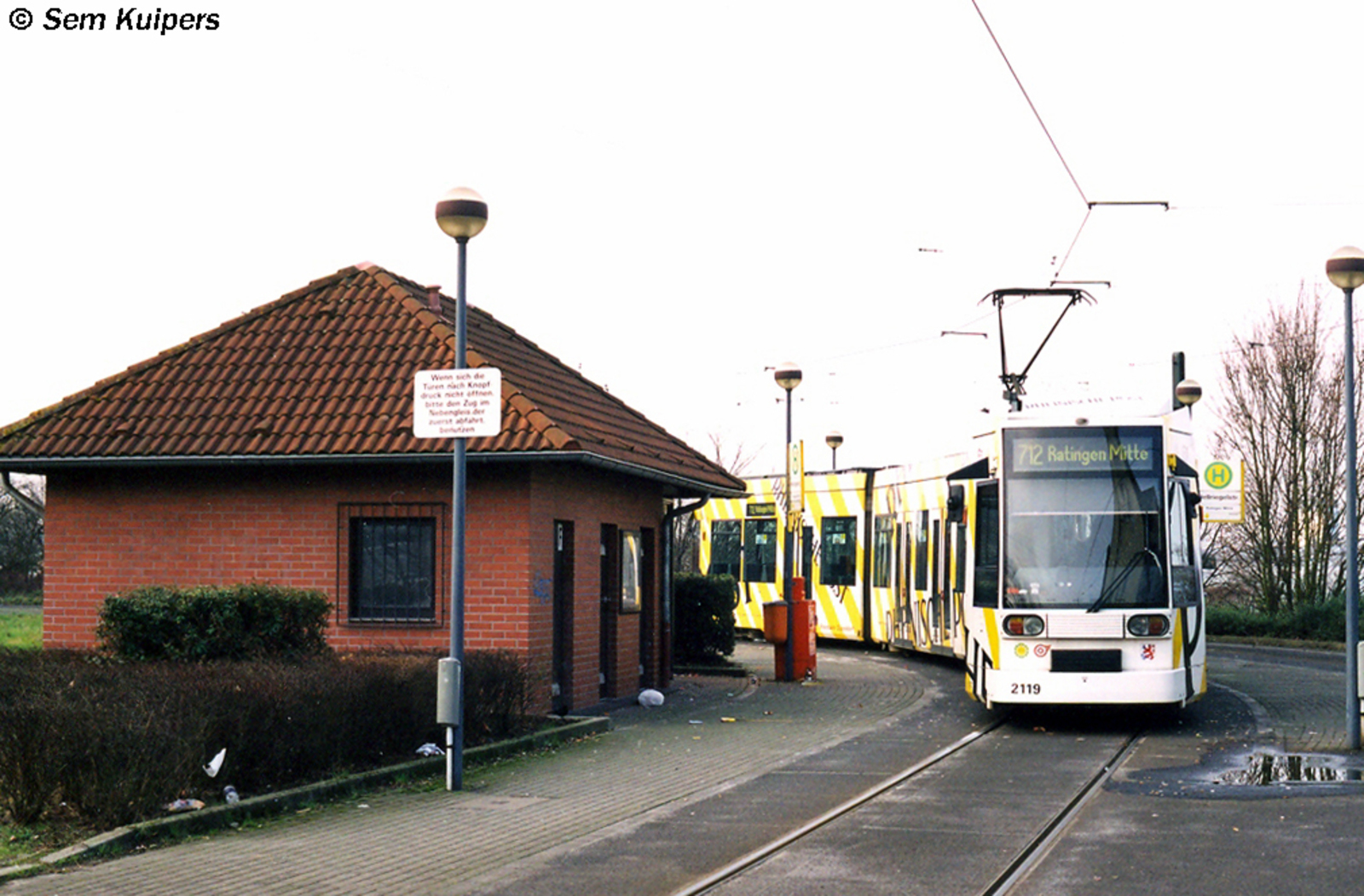 Foto van Rheinbahn NF6 2119