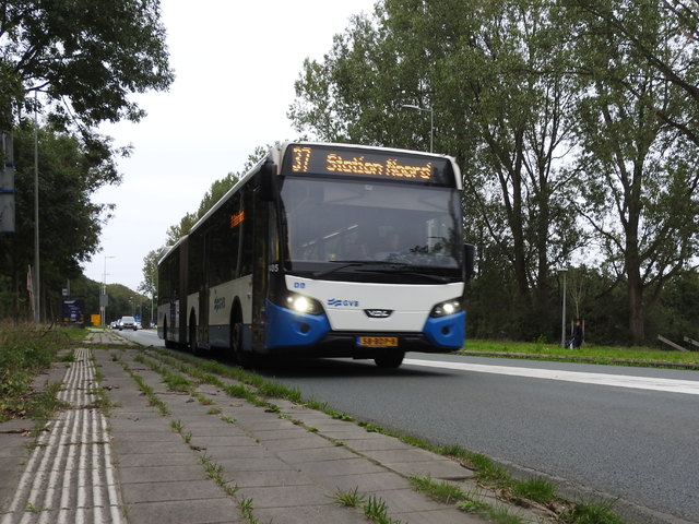 Foto van GVB VDL Citea SLFA-180 1405 Gelede bus door treinspotter2323