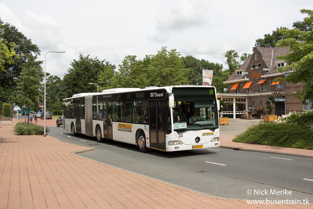 Foto van TDS Mercedes-Benz Citaro G 33 Gelede bus door Busentrein
