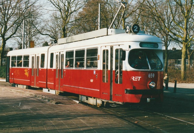 Foto van RET Weense type E 659 Tram door JanWillem