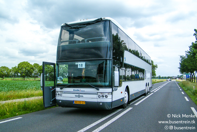 Foto van DHT Van Hool Astromega 76 Dubbeldekkerbus door Busentrein