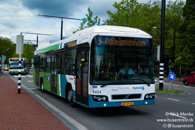 Foto van ARR Volvo 7700 Hybrid 5424 Standaardbus door Busentrein