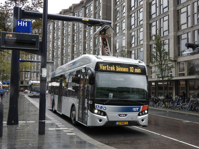 Foto van RET VDL Citea SLF-120 Electric 1452 Standaardbus door stefan188