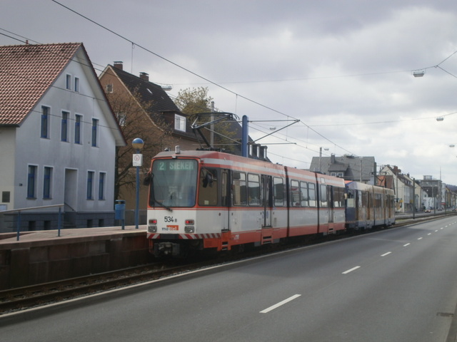 Foto van MoBiel Stadtbahnwagen M/N 8 534 Tram door_gemaakt Perzik