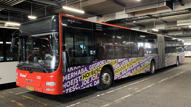 Foto van ARR MAN Lion's City G 282 Gelede bus door Busdordrecht
