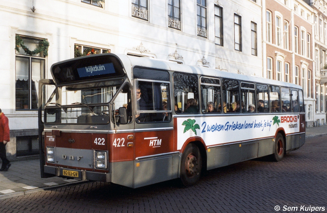 Foto van HTM DAF-Hainje CSA-I 422 Standaardbus door RW2014