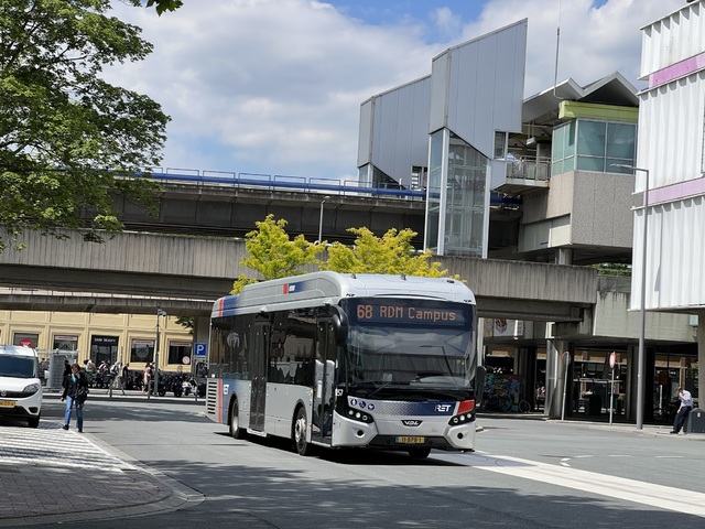 Foto van RET VDL Citea SLE-120 Hybrid 1257 Standaardbus door_gemaakt Stadsbus