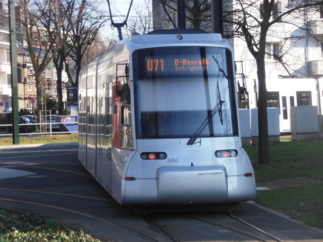 Foto van Rheinbahn NF8U 3350 Tram door_gemaakt Perzik