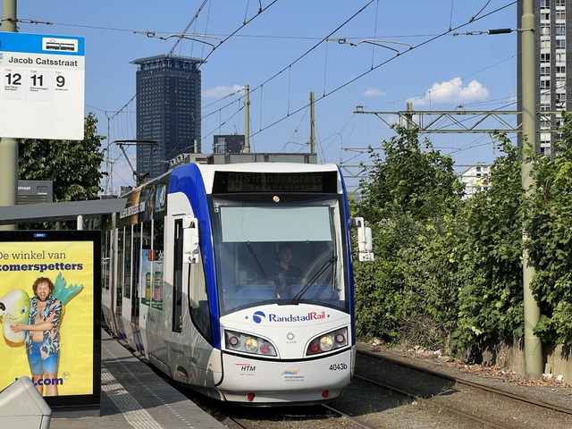Foto van HTM RegioCitadis 4043 Tram door_gemaakt Stadsbus