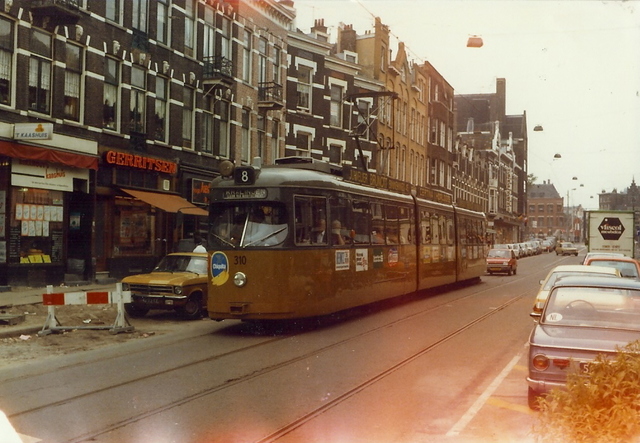 Foto van RET Rotterdamse Düwag GT8 1310 Tram door JanWillem