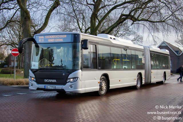 Foto van Tirtey Scania Citywide LFA 7700 Gelede bus door Busentrein