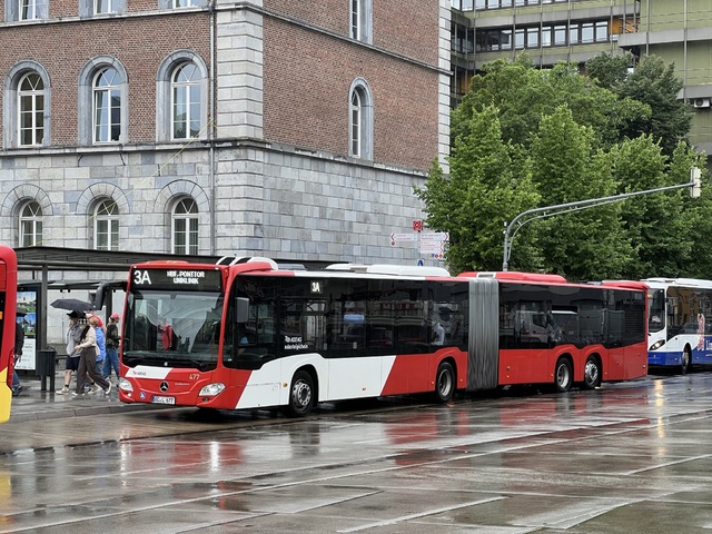 Foto van ASEAG Mercedes-Benz CapaCity 477 Gelede bus door Stadsbus