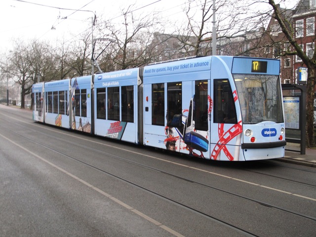 Foto van GVB Siemens Combino 2111 Tram door Jelmer