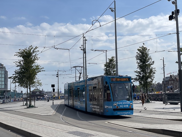 Foto van GVB Siemens Combino 2104 Tram door M48T