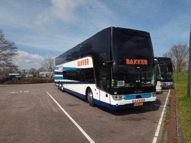 Foto van BKR Van Hool Astromega 187 Dubbeldekkerbus door Marcel1970