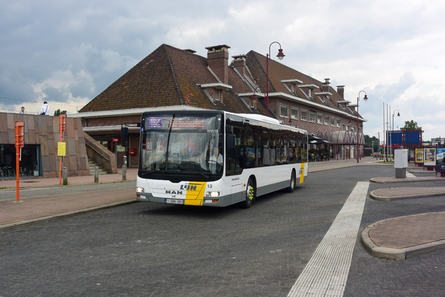 Foto van DeLijn MAN Lion's City 111513 Standaardbus door NLRail