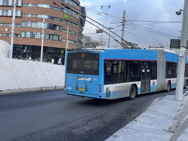 Foto van HER Hess Swisstrolley 5262 Gelede bus door M48T