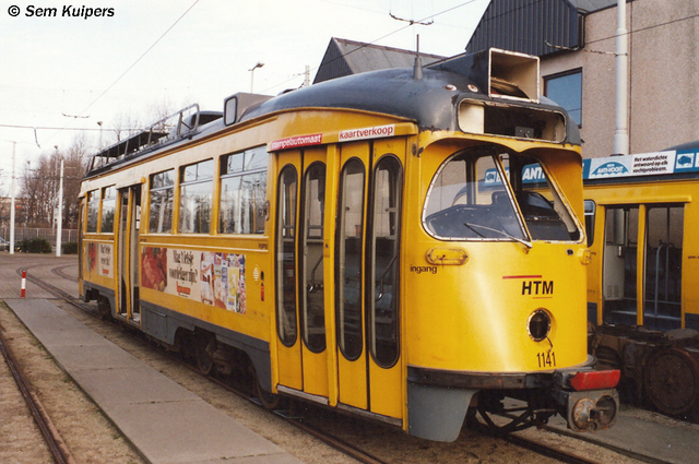 Foto van HTM Haagse PCC 1141 Tram door RW2014