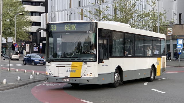 Foto van DeLijn Jonckheere Transit 2000 4543 Standaardbus door BusDordrecht2003