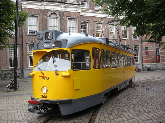 Foto van HOVM Haagse PCC 1304 Tram door busioot