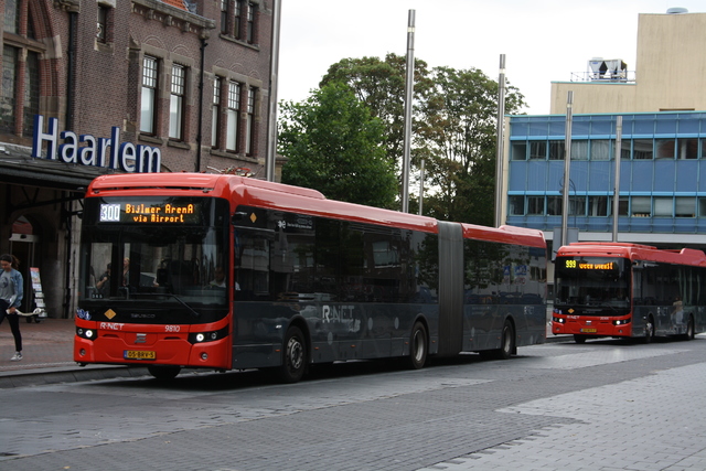 Foto van CXX Ebusco 2.2 (18mtr) 9810 Gelede bus door Tramspoor