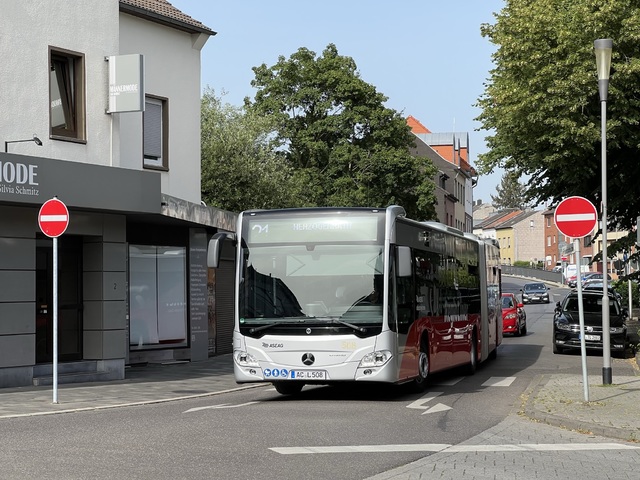 Foto van ASEAG Mercedes-Benz Citaro G 508 Gelede bus door_gemaakt Stadsbus