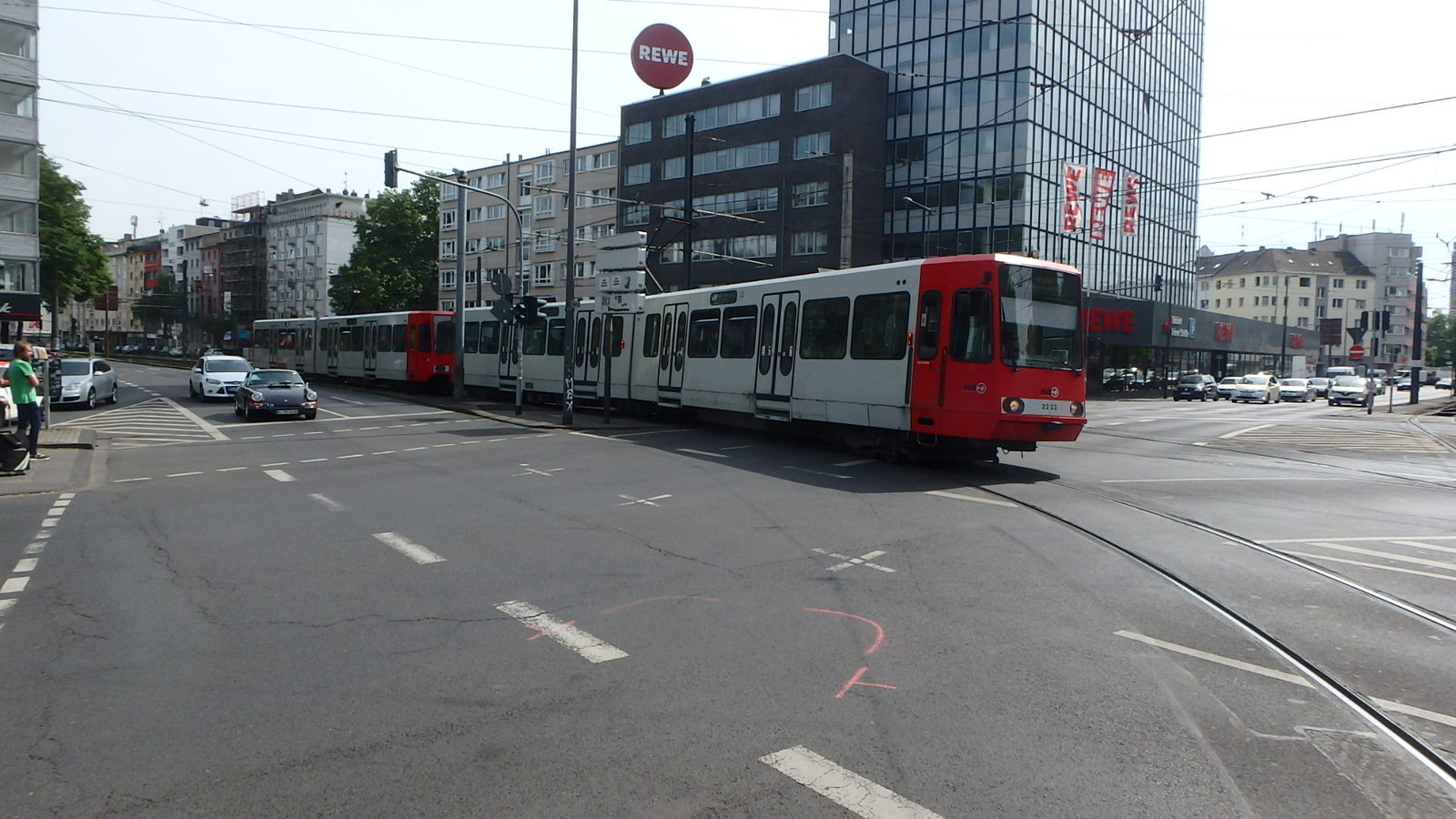 Foto van KVB Stadtbahnwagen B 2223