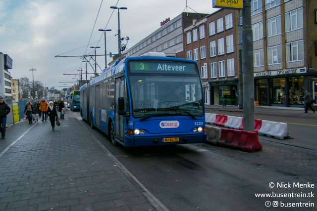 Foto van NVO Berkhof Premier AT 18 5220 Gelede bus door Busentrein
