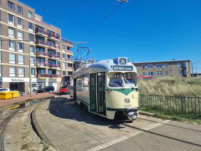 Foto van HOVM Haagse PCC 1210 Tram door Tramspoor