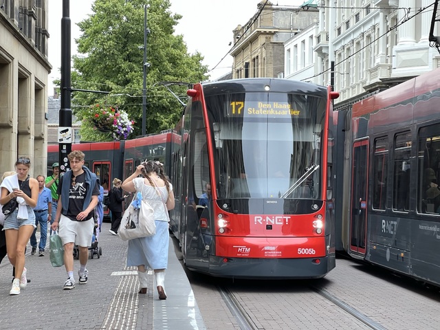 Foto van HTM Avenio 5005 Tram door Stadsbus