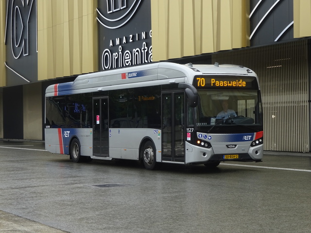 Foto van RET VDL Citea SLF-120 Electric 1527 Standaardbus door Rotterdamseovspotter