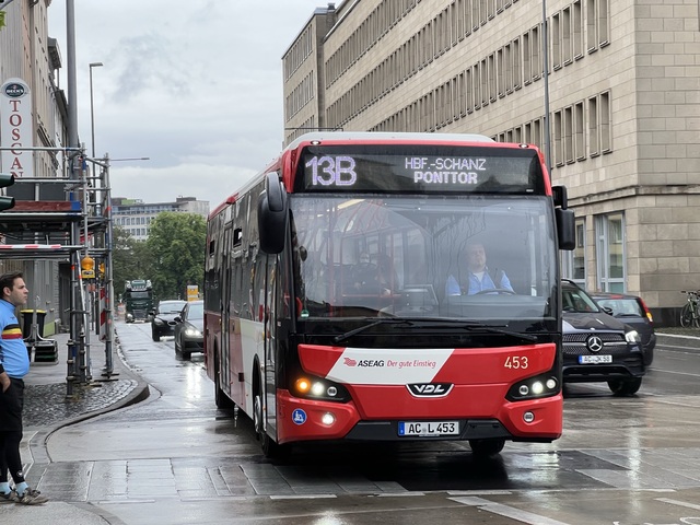 Foto van ASEAG VDL Citea LLE-120 453 Standaardbus door Stadsbus