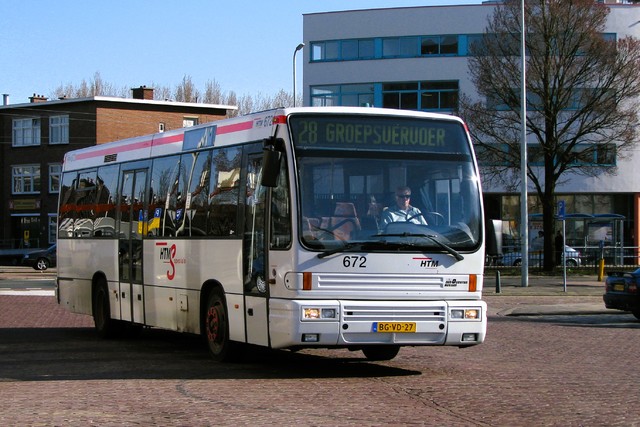 Foto van HTMS Den Oudsten B95 672 Standaardbus door dmulder070