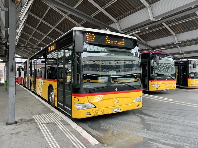 Foto van Postauto Mercedes-Benz Citaro G 5547 Gelede bus door_gemaakt Stadsbus