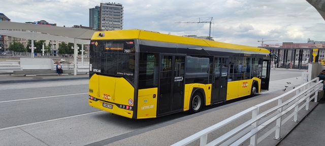 Foto van TEC Solaris Urbino 12 Hybrid 7501 Standaardbus door MHVentura