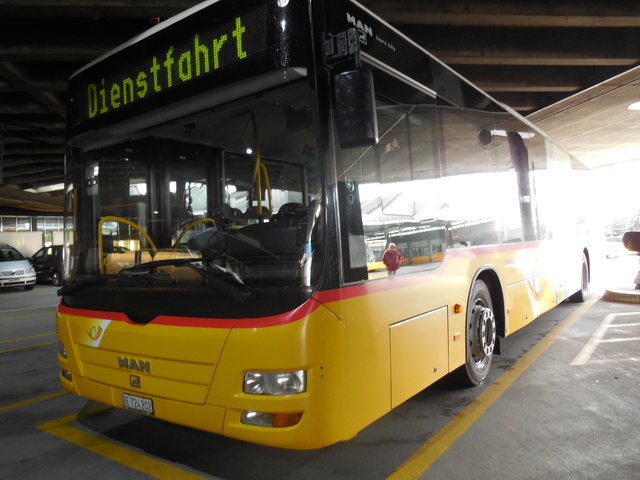 Foto van Postauto MAN Lion's City 724202 Standaardbus door Stadsbus