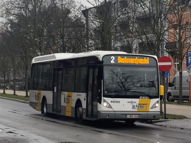 Foto van DeLijn Van Hool A360 H 442242 Standaardbus door Ovzuidnederland