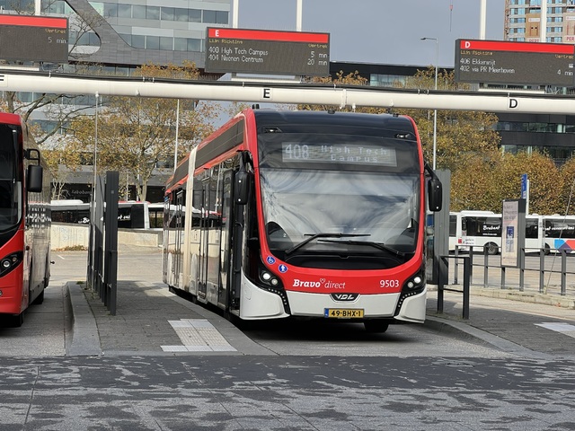 Foto van HER VDL Citea SLFA-181 Electric 9503 Gelede bus door_gemaakt Stadsbus