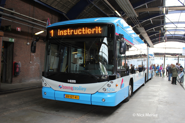 Foto van HER Hess Swisstrolley 5234 Gelede bus door Busentrein