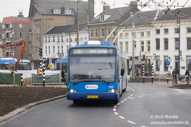 Foto van HER Berkhof Premier AT 18 5217 Gelede bus door Busentrein