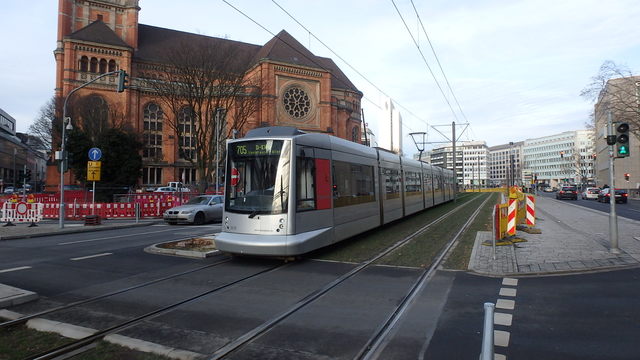 Foto van Rheinbahn NF10 2029 Tram door_gemaakt Perzik