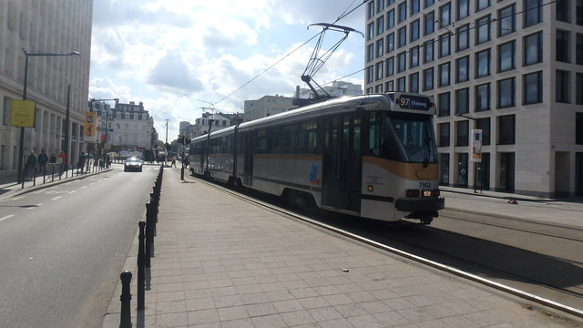 Foto van MIVB Brusselse PCC 7902 Tram door Perzik
