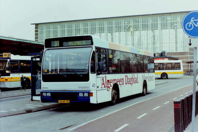 Foto van GVB Berkhof 2000NL 413 Standaardbus door CN6635